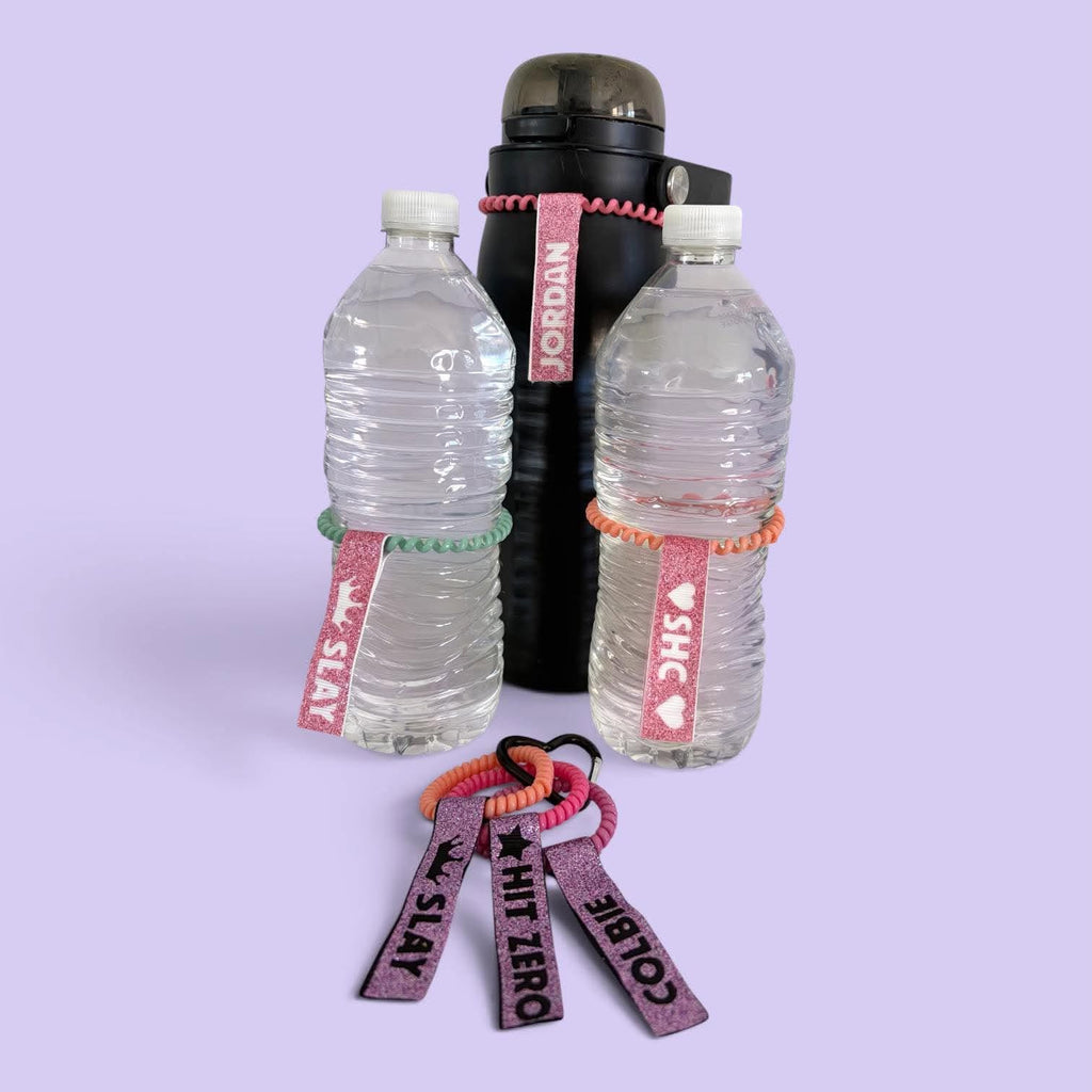 Tag Bands - Set of 3 on bag clip