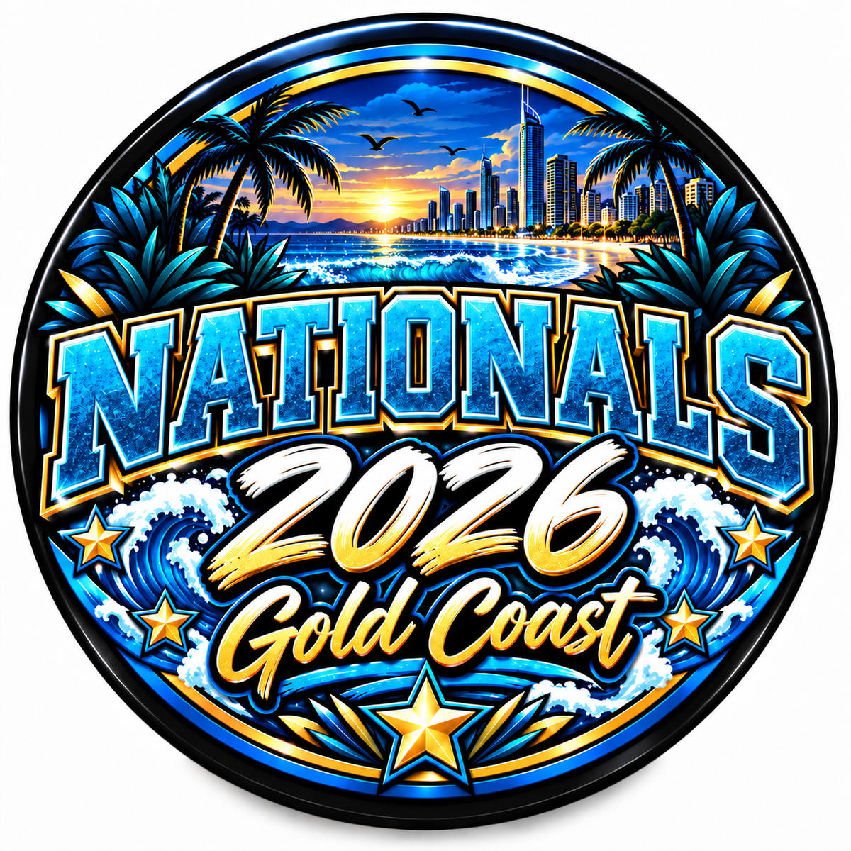 Nationals Badge