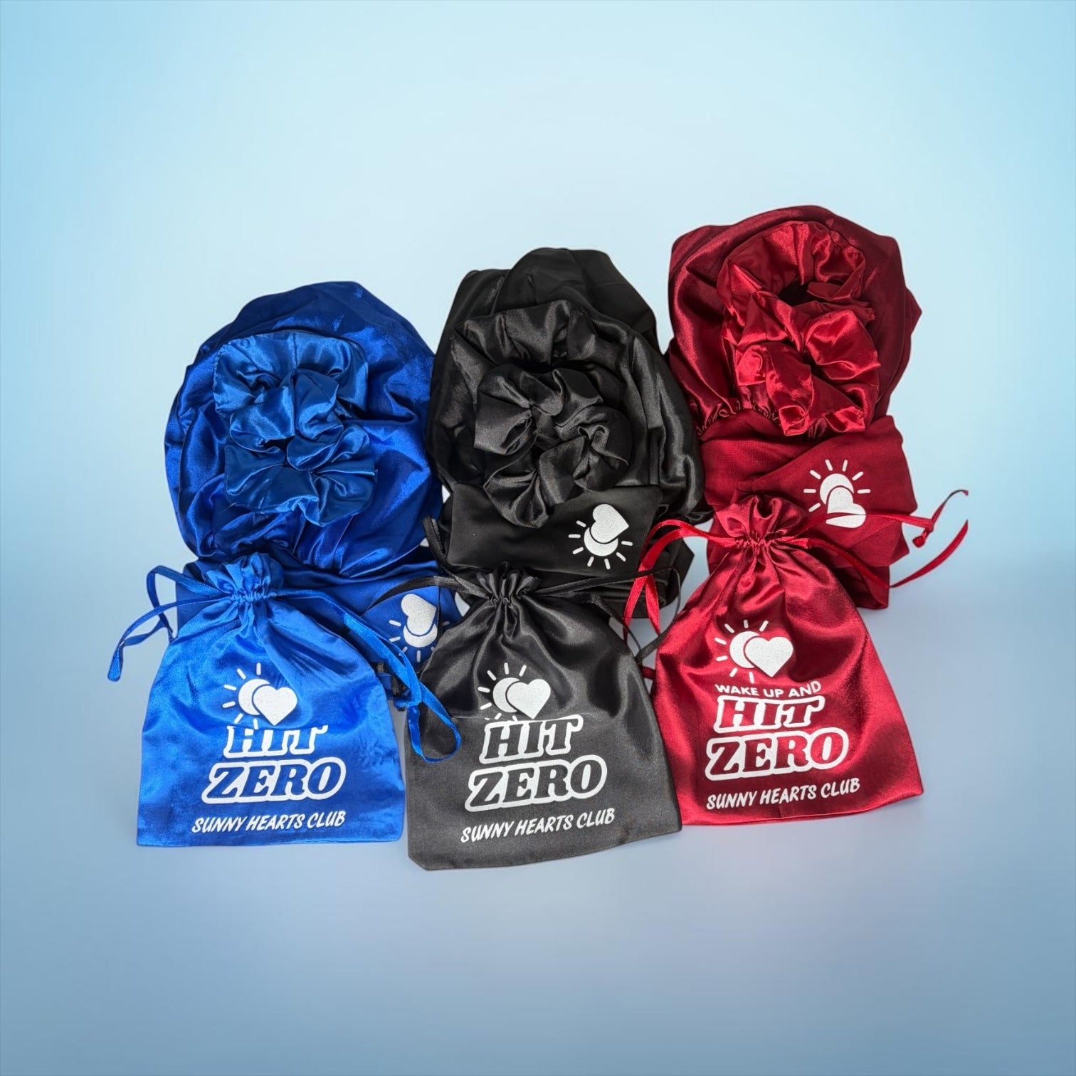 Wake Up & Hit Zero- Hair Sleep Set